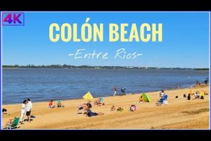 ¿Cómo son las playas de Colón Entre Ríos?